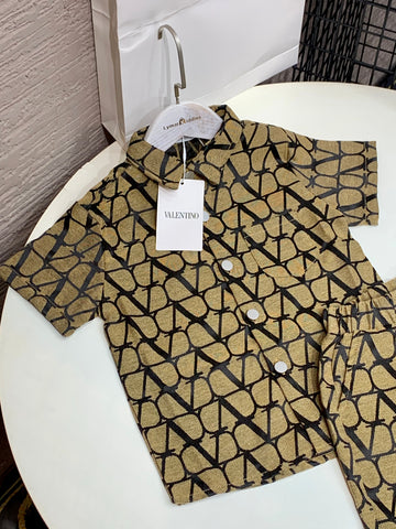 Valentino Shirt + Shorts