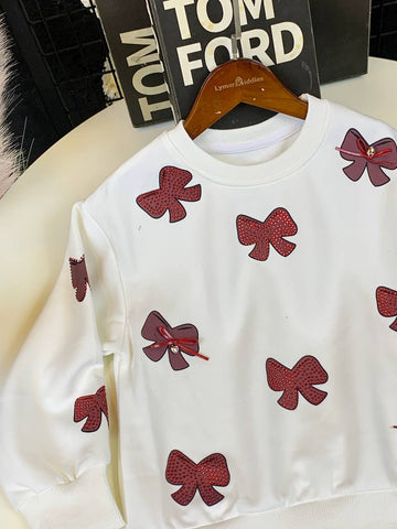 BOW SWEATSHIRT