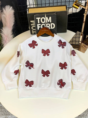 BOW SWEATSHIRT